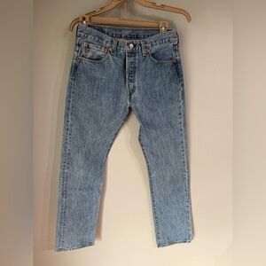 Levi's 501xx Vintage 90s Buttonfly Jeans Size 33x34 VGUC